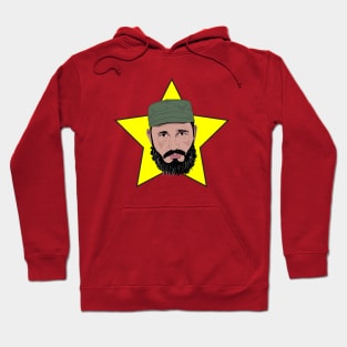 Fidel Castro Against Yellow Star Hoodie